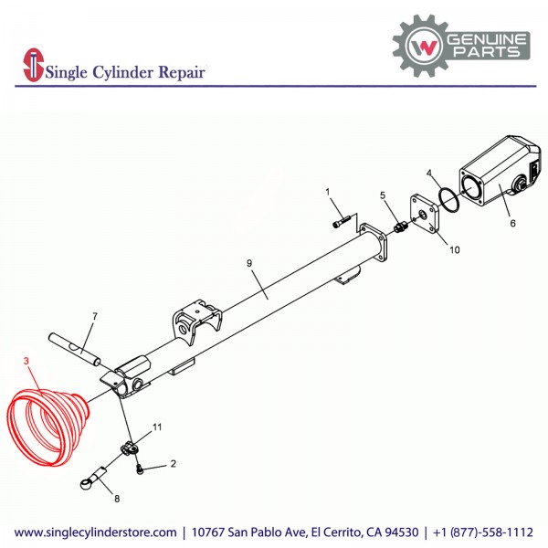 Wacker 5000039126 Bellows