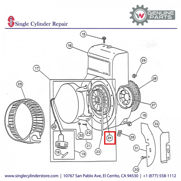 Wacker 5000039326 PULLEY