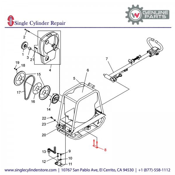 Wacker 5000044713 FITTING