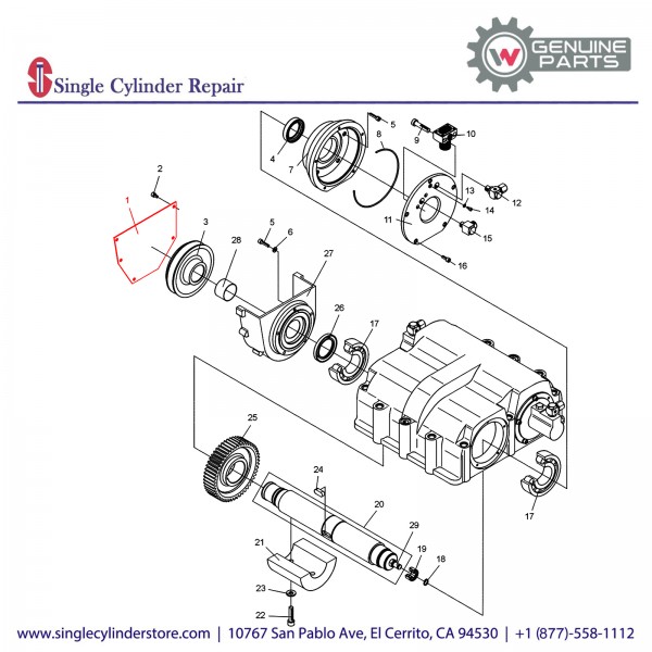 Wacker 5000045103 Plate