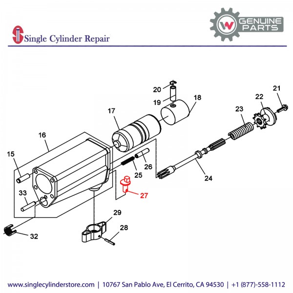 Wacker 5000046192 Pin