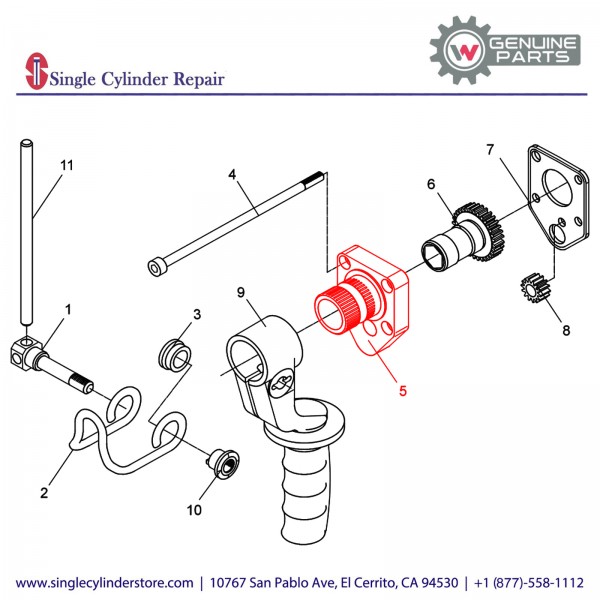 Wacker 5000046205 HOLDER-TOOL