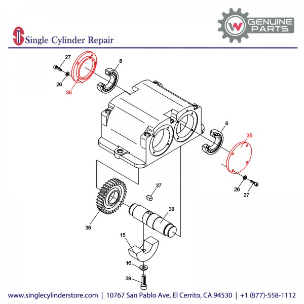 Wacker 5000047050 COVER-EXCITER