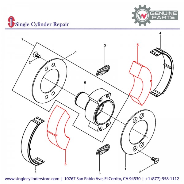 Wacker 5000049506 Centrifugal Weight