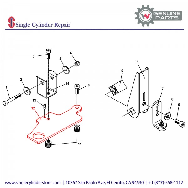 Wacker 5000058339 Plate