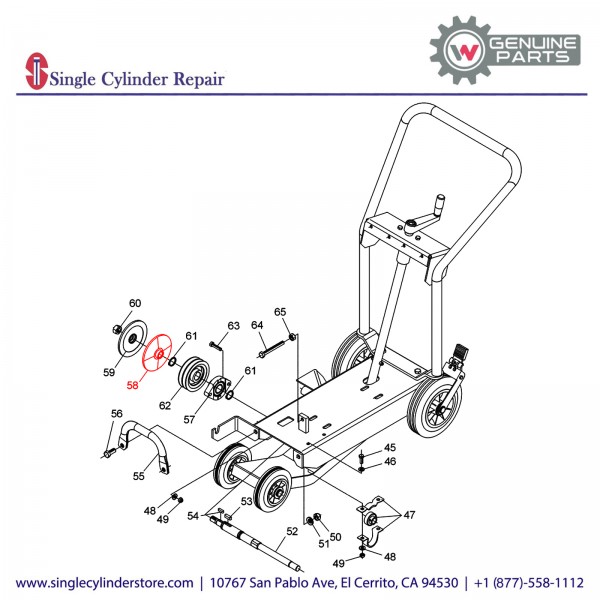 Wacker 5000058588 SUPPORTING DISC