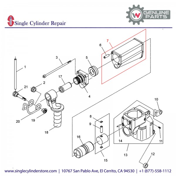 Wacker 5000064313 HOUSING-ASSEMBLY