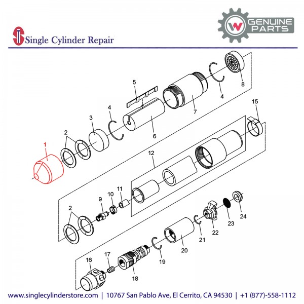 Wacker 5000068296 CAP-NOSE