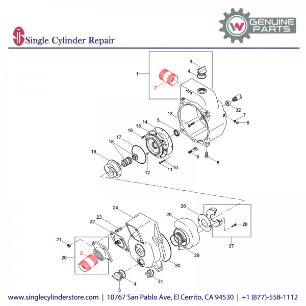 Wacker 5000070521 FITTING-NIPPLE 4 BSPT X 3.12