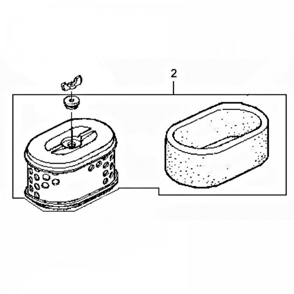 Wacker 5000072314 ELEMENT-AIR CLEANER