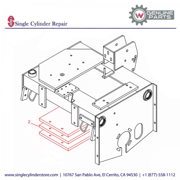 Wacker 5000072631 Plate