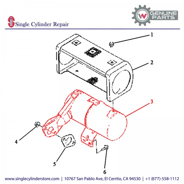 Wacker 5000073662 MUFFLER