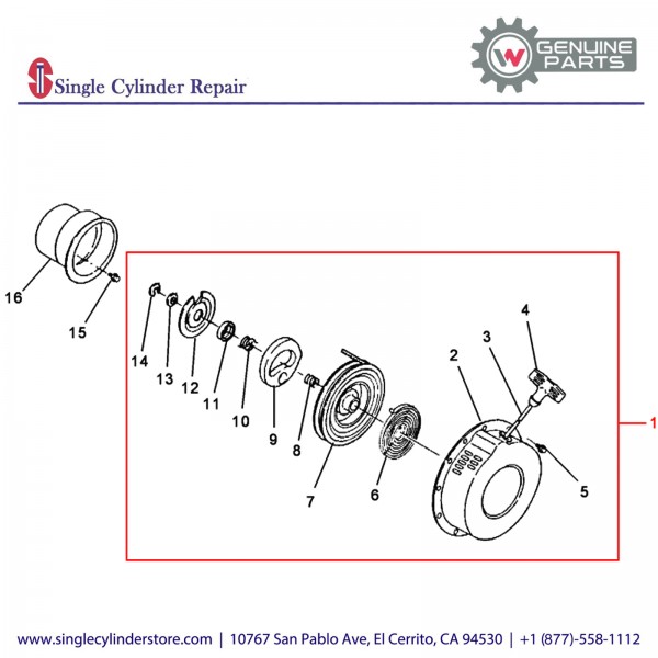 Wacker 5000073764 STARTER