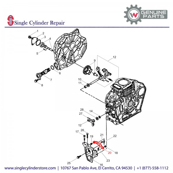 Wacker 5000073780 HANDLE