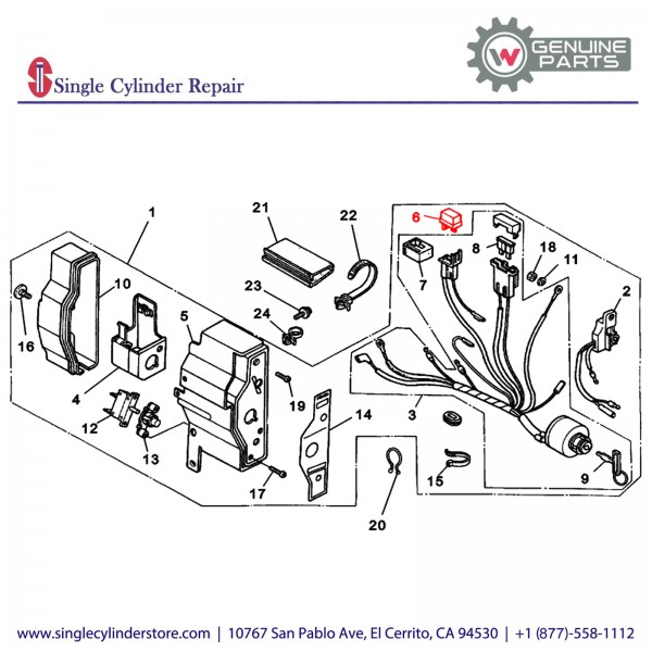 Wacker 5000075876 RECTIFIER SILICON