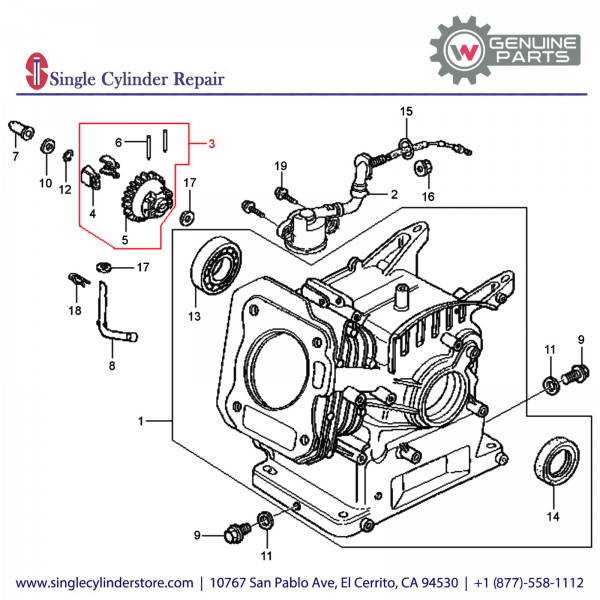 Wacker 5000076934 GOVERNOR COMPLETE