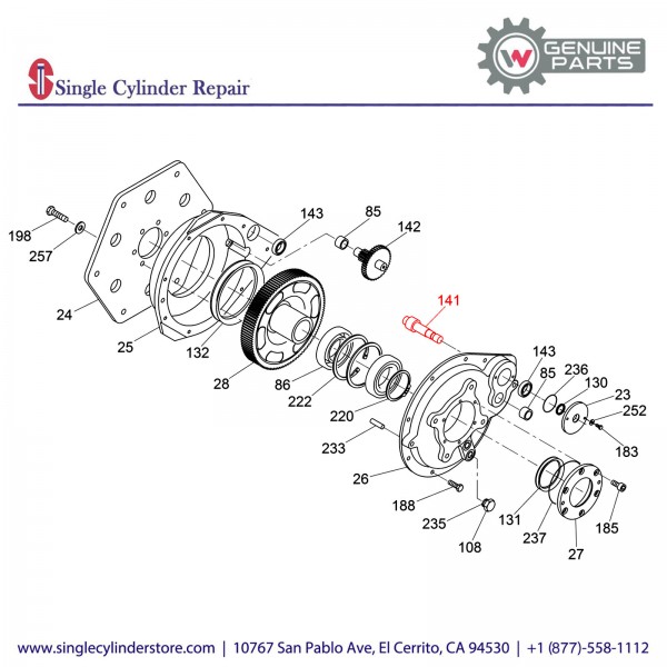 Wacker 5000077006 Gear