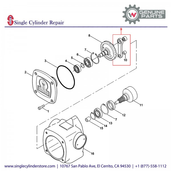 Wacker 5000079044 KIT-CONN. ROD REPLACEMENT