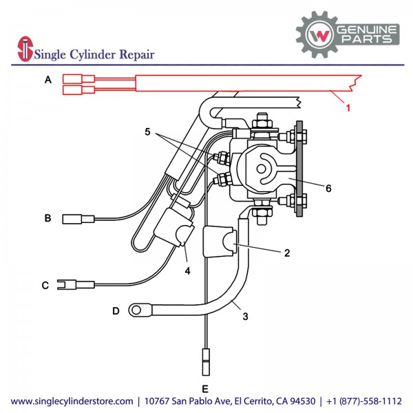 Wacker 5000079984 Wiring Harness