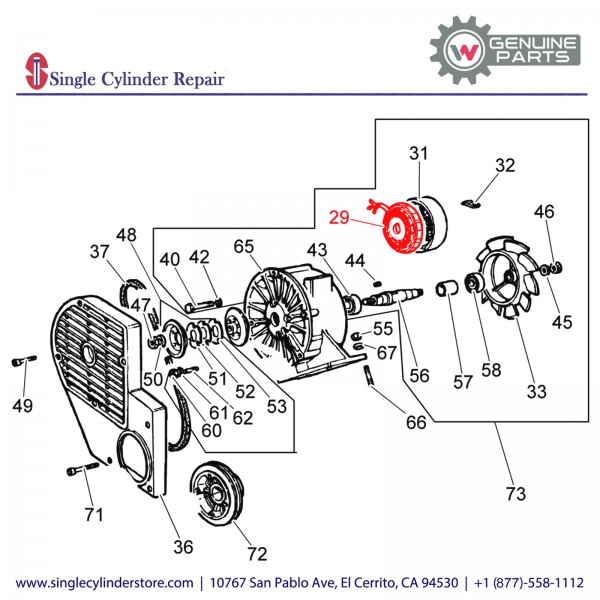 Wacker 5000082066 GENERATOR 12V/14A