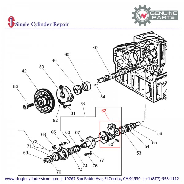 Wacker 5000082223 GOVERNOR WEIGHT