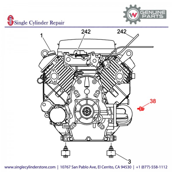 Wacker 5000083390 SWITCH PRESSURE