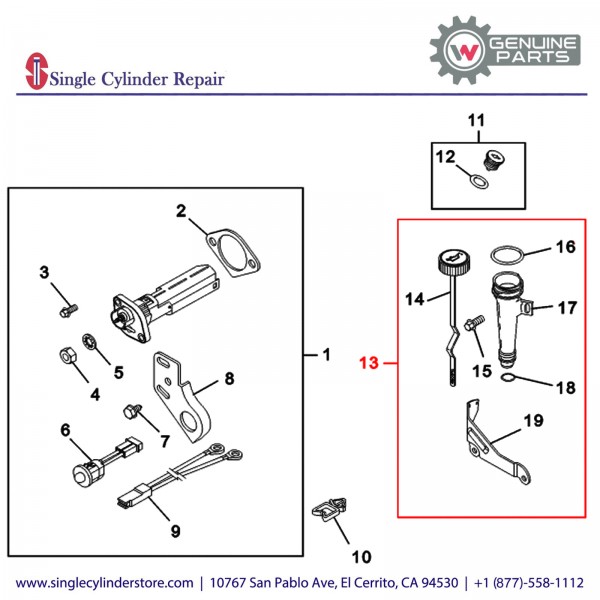 Wacker 5000084775 TUBE ASSEMBLY, OIL FILL