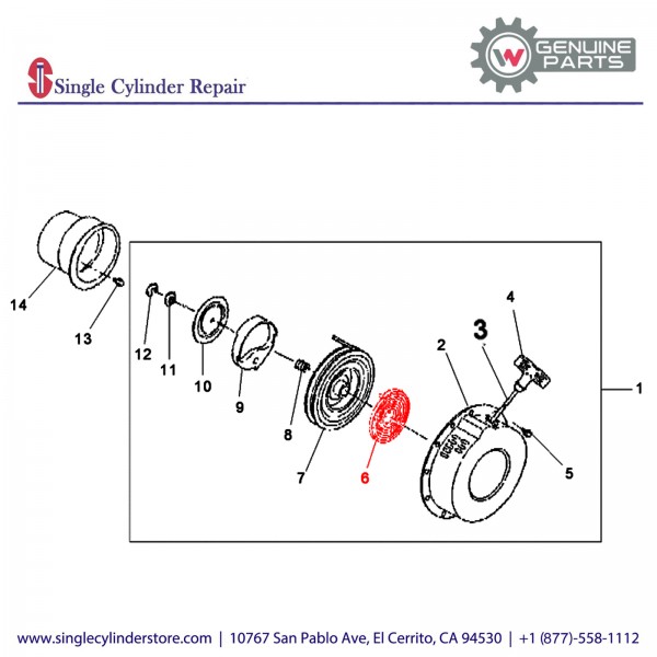 Wacker 5000085582 SPRING STARTER