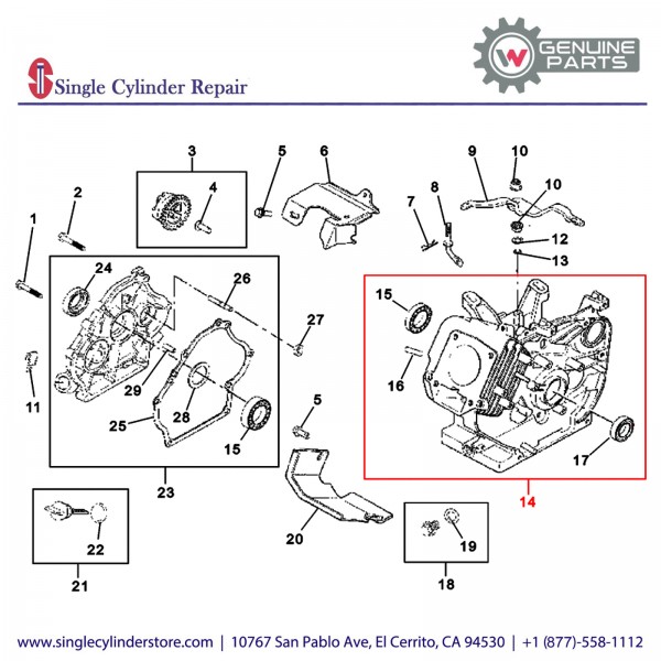 Wacker 5000086813 Cylinder