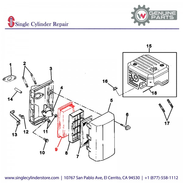 Wacker FILTER AIR 5000086895