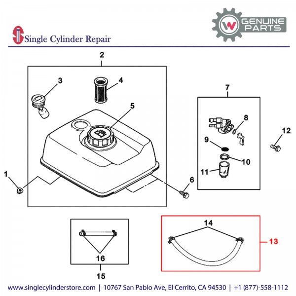 Wacker 5000086905 HOSE FUEL