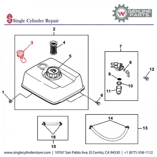 Wacker 5000086918 GAUGE FUEL