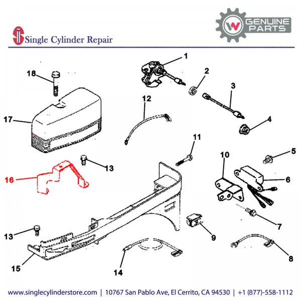 Wacker 5000086943 Bracket