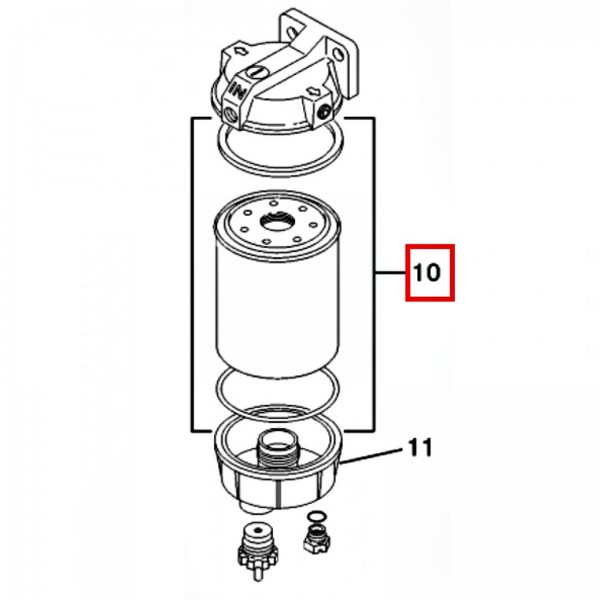 Wacker 5000087569 ELEMENT-FILTER 30MICRON