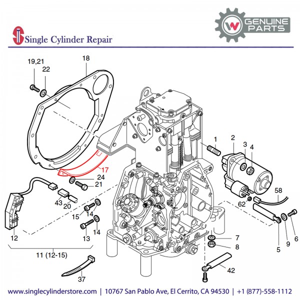 Wacker 5000095068 Plate Guard