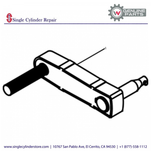 Wacker 5000104081 Starting Crank