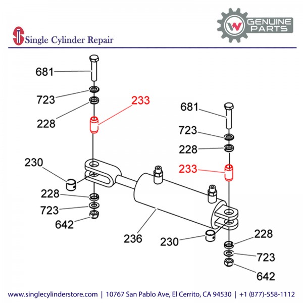 Wacker 5000111131 Pin