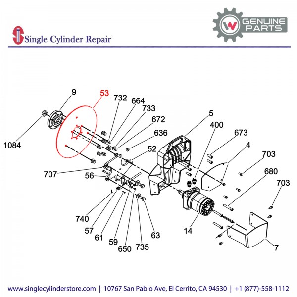 Wacker 5000111135 Drive plate