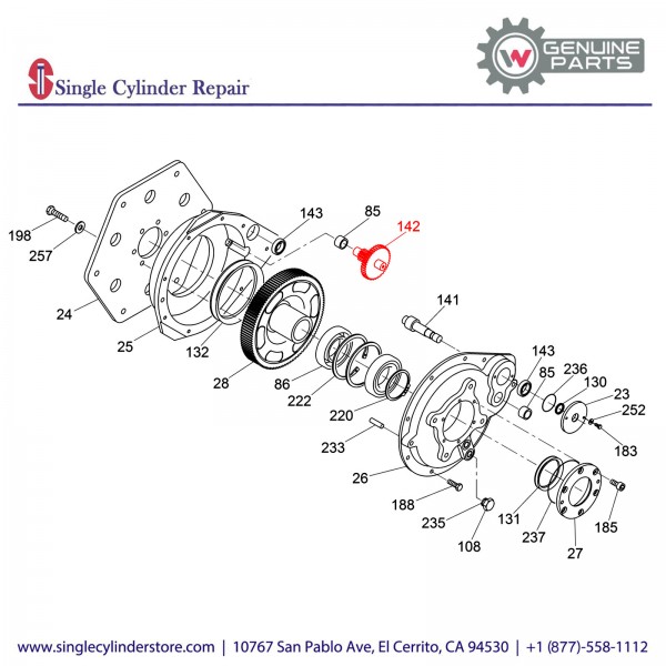 Wacker 5000114504 Gear