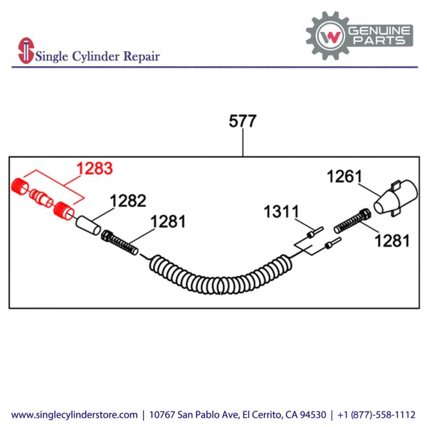 Wacker 5000116889 Plug cpl