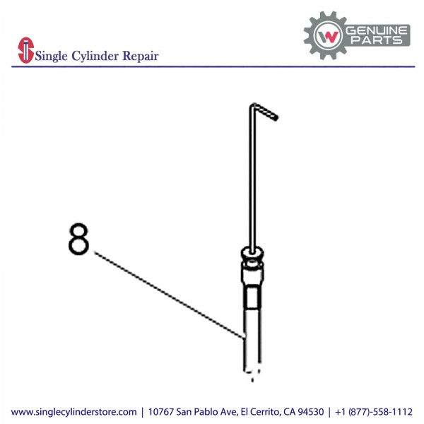 Wacker 5000129809 Bowden cable