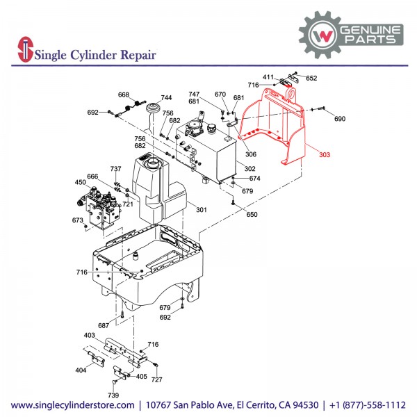 Wacker 5000150089 Shroud