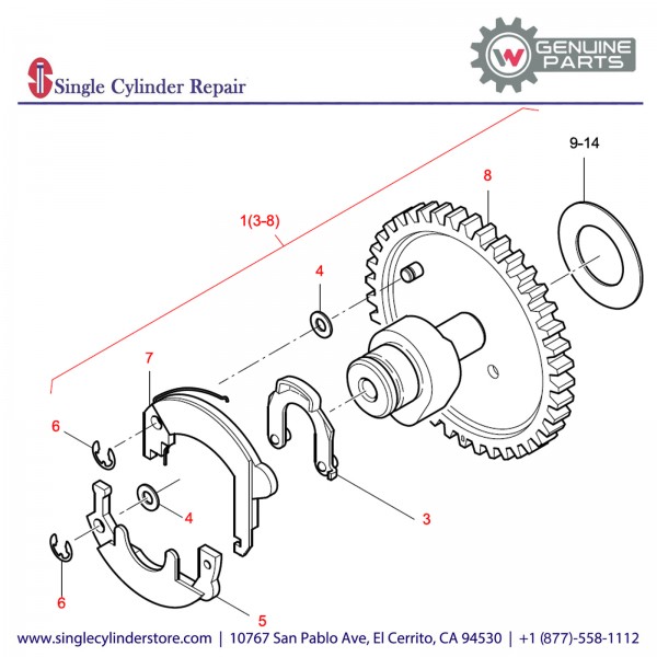 Wacker 5000151248 Camshaft