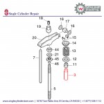 Wacker 5000151270 Valve Guide