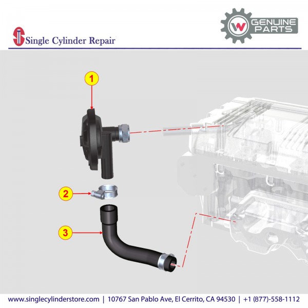 Wacker 5000215535 Connecting Pipe