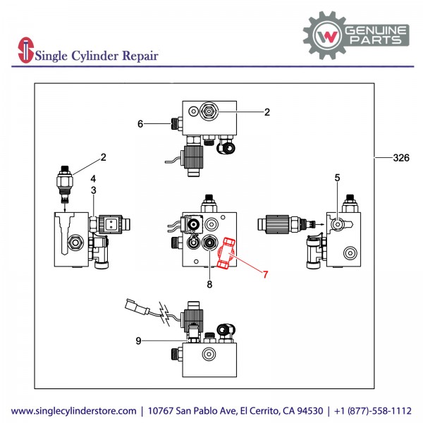 Wacker 5000156999 T-Fitting