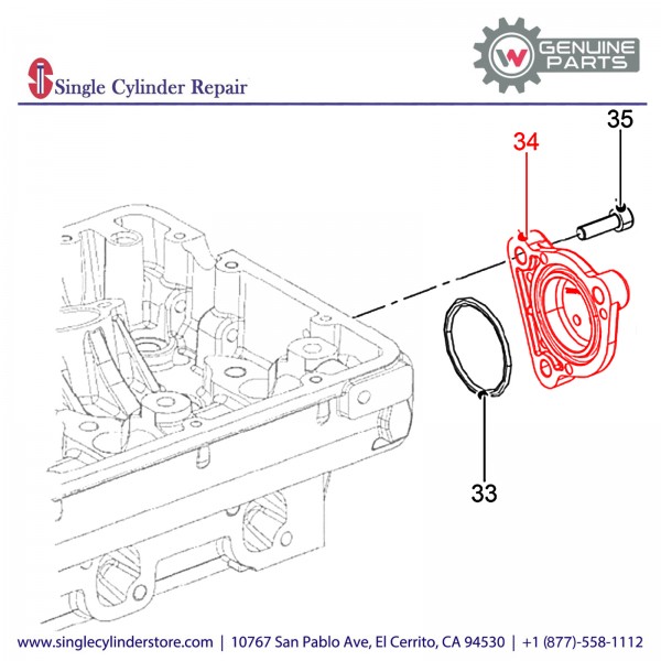 Wacker 5000159282 Flange