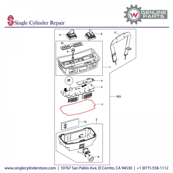 Wacker 5000164704 Seal