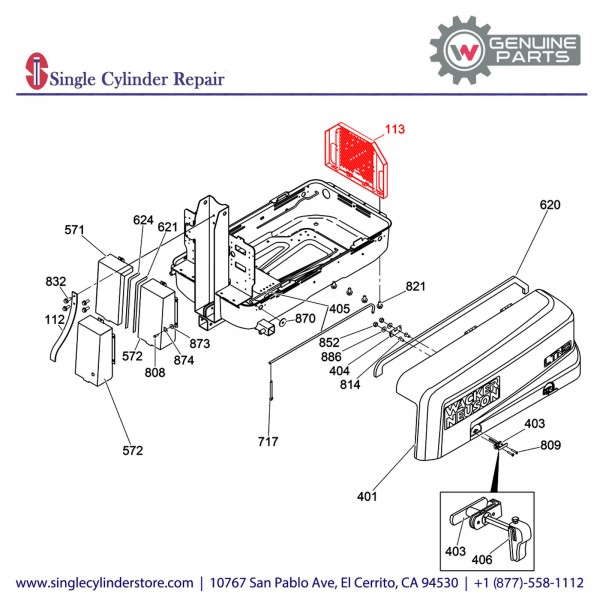 Wacker 5000165114 Lifting Bracket