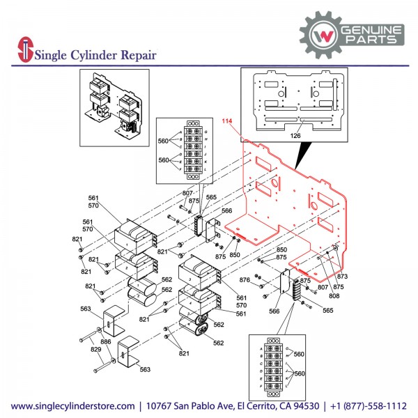 Wacker 5000165115 Bracket